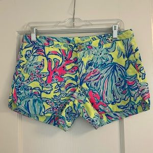 Lilly Pulitzer Women’s Shorts Sea Print size 2